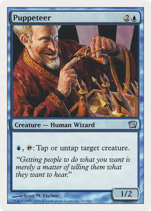 Puppeteer in the group Magic the Gathering / Types / Creatures / Wizard at Proxyprinters.com (73858)