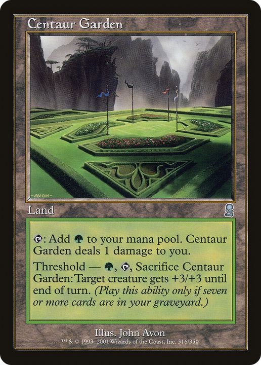 Centaur Garden in the group Magic the Gathering / Sets / Odyssey Promos at Proxyprinters.com (73860)