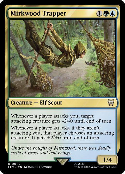 Mirkwood Trapper in the group Magic the Gathering / Types / Colors / Multicolors / G, U at Proxyprinters.com (73863)