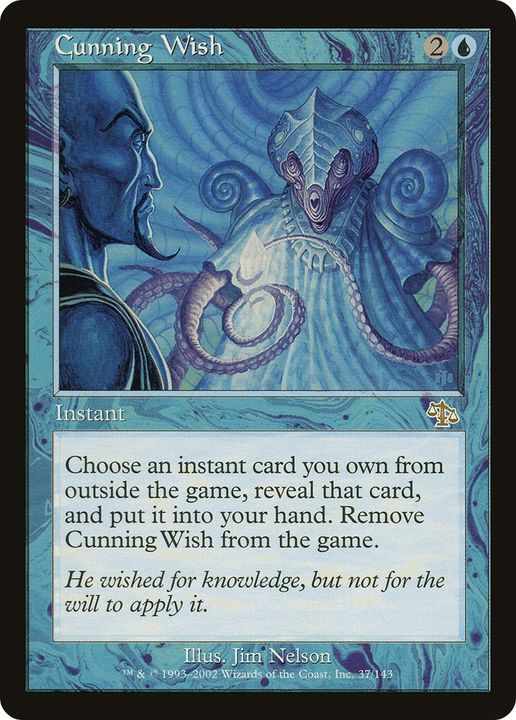 Cunning Wish in the group Magic the Gathering / Types / Colors / Blue at Proxyprinters.com (73869)