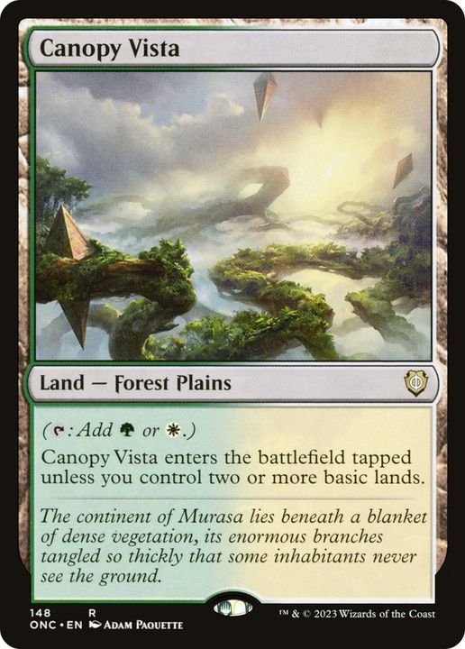 Canopy Vista in the group Magic the Gathering / Types / Land / Forest at Proxyprinters.com (73873)