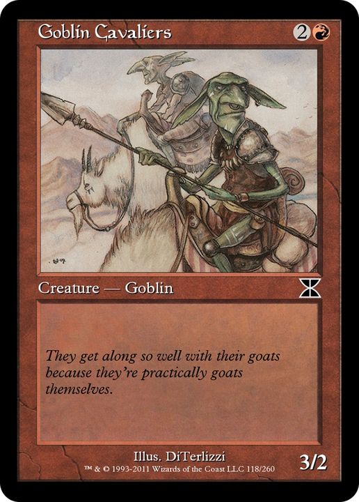 Goblin Cavaliers in the group Magic the Gathering / Types / Colors / Red at Proxyprinters.com (73887)