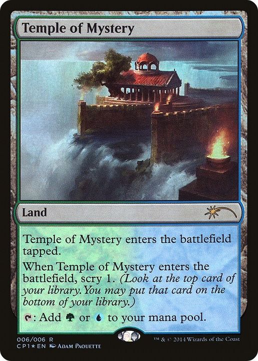 Temple of Mystery in the group Magic the Gathering / Types / Colors / Colorless at Proxyprinters.com (7390)