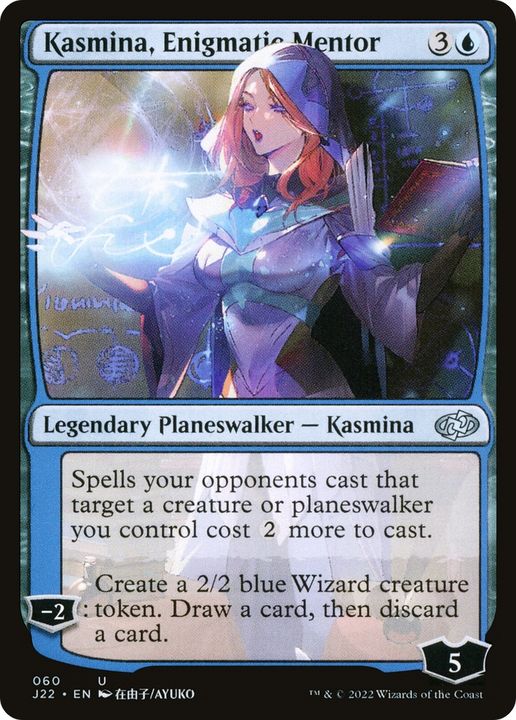 Kasmina, Enigmatic Mentor in the group Magic the Gathering / Sets / Jumpstart 2022 at Proxyprinters.com (73927)