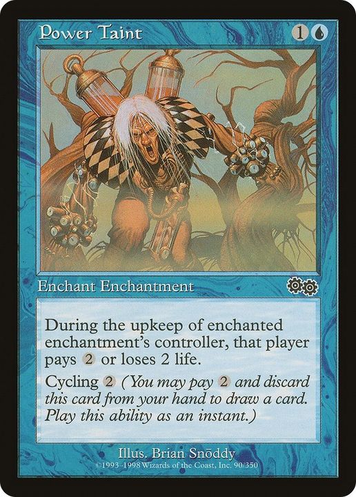 Power Taint in the group Magic the Gathering / Types / Colors / Blue at Proxyprinters.com (7393)