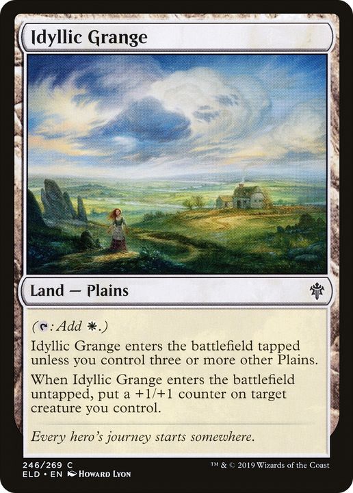 Idyllic Grange in the group Magic the Gathering / Types / Land / Plains at Proxyprinters.com (73931)