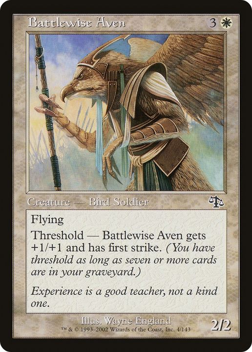 Battlewise Aven in the group Magic the Gathering / Sets / Judgment at Proxyprinters.com (73949)