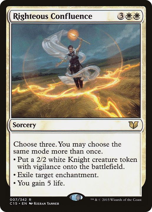 Righteous Confluence in the group Magic the Gathering / Types / Colors / White at Proxyprinters.com (73956)