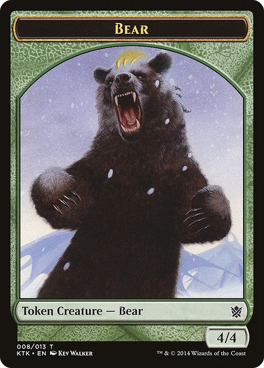 Bear in the group Magic the Gathering / Types / Colors / Green at Proxyprinters.com (73960)