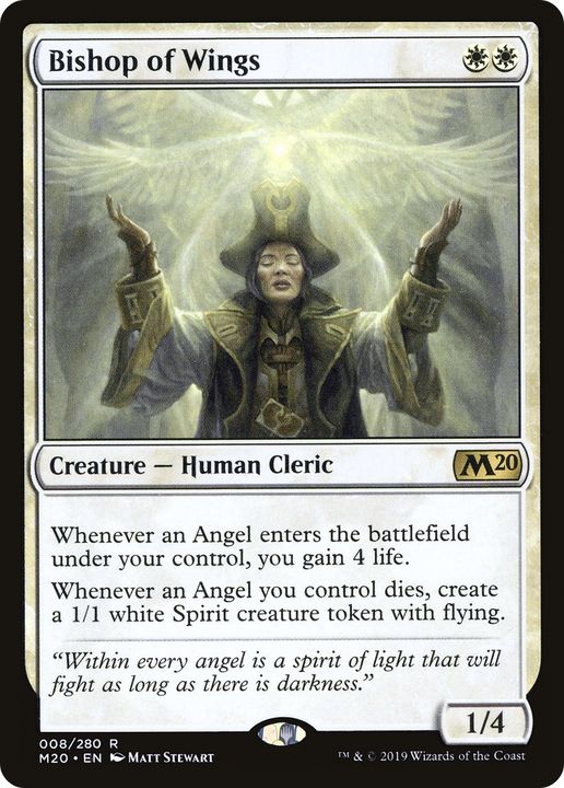 Bishop of Wings in the group Magic the Gathering / Types / Colors / White at Proxyprinters.com (73962)