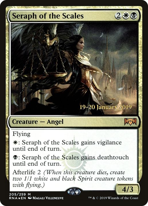 Seraph of the Scales in the group Magic the Gathering / Sets / Ravnica Remastered Tokens at Proxyprinters.com (73965)