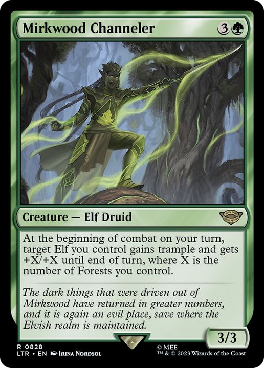 Mirkwood Channeler in the group Magic the Gathering / Types / Colors / Green at Proxyprinters.com (73984)