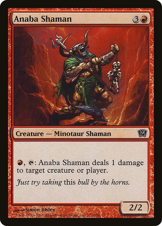 Anaba Shaman in the group Magic the Gathering / Types / Colors / Red at Proxyprinters.com (73992)