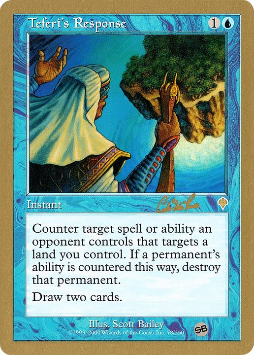 Teferi's Response in the group Singles at Proxyprinters.com (74001)