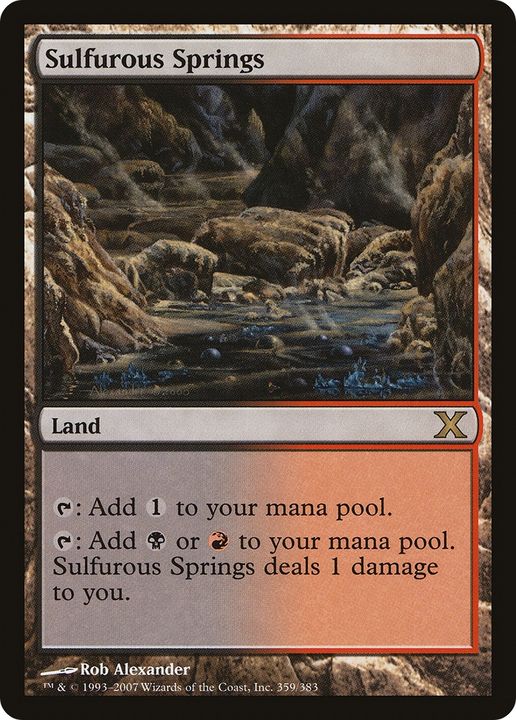 Sulfurous Springs in the group Magic the Gathering / Types / Colors / Colorless at Proxyprinters.com (74057)