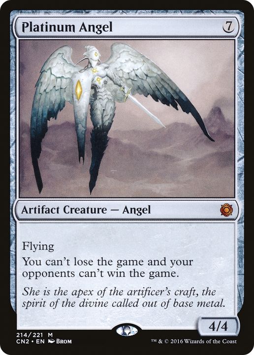 Platinum Angel in the group Magic the Gathering / Types / Colors / Colorless at Proxyprinters.com (74058)