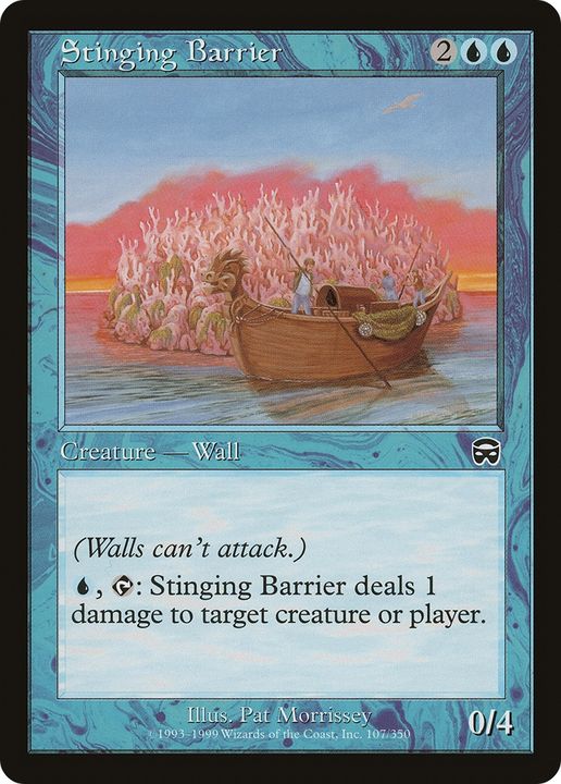 Stinging Barrier in the group Magic the Gathering / Types / Colors / Blue at Proxyprinters.com (74059)