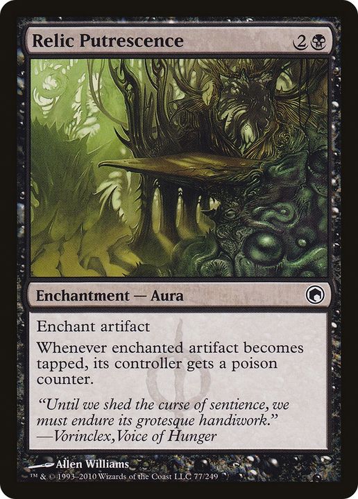 Relic Putrescence in the group Magic the Gathering / Types / Colors / Black at Proxyprinters.com (74080)