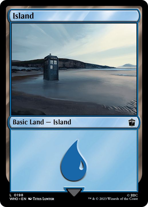 Island in the group Magic the Gathering / Sets / Doctor Who at Proxyprinters.com (74088)