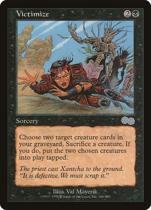 Victimize in the group Magic the Gathering / Types / Colors / Black at Proxyprinters.com (74127)