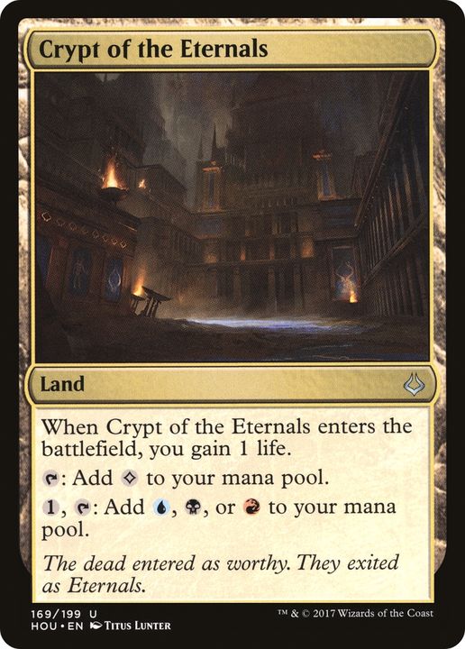 Crypt of the Eternals in the group Magic the Gathering / Types / Colors / Colorless at Proxyprinters.com (74137)