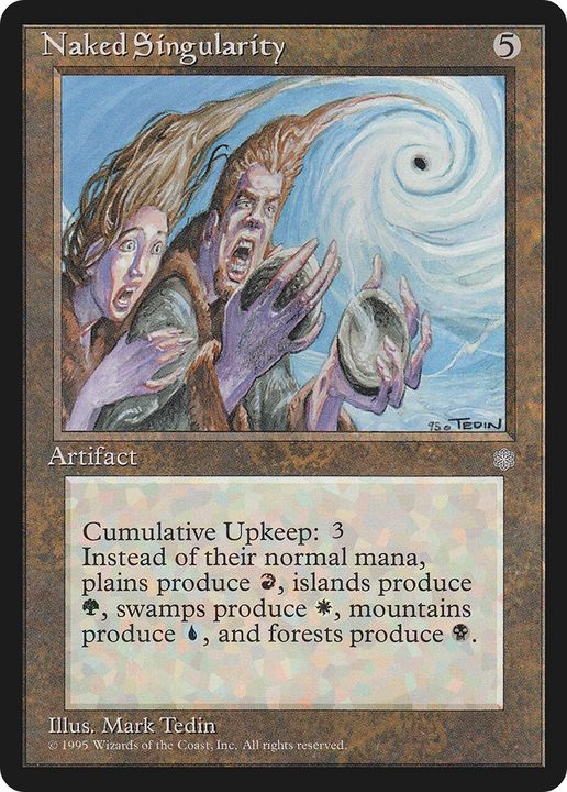 Naked Singularity in the group Magic the Gathering / Types / Artifacts / Artifact at Proxyprinters.com (74146)