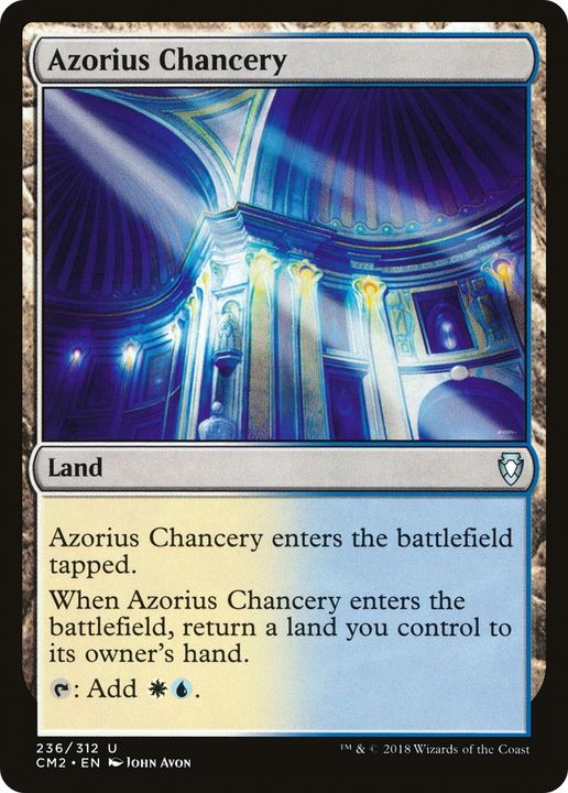 Azorius Chancery in the group Magic the Gathering / Types / Colors / Colorless at Proxyprinters.com (74157)