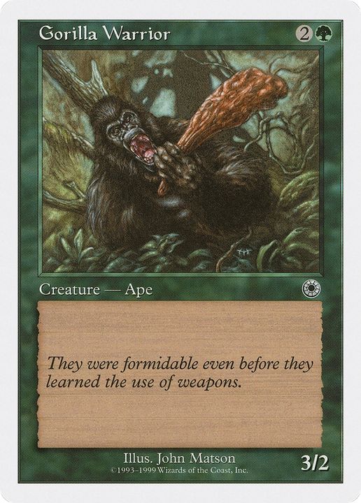 Gorilla Warrior in the group Magic the Gathering / Types / Creatures / Warrior at Proxyprinters.com (74183)