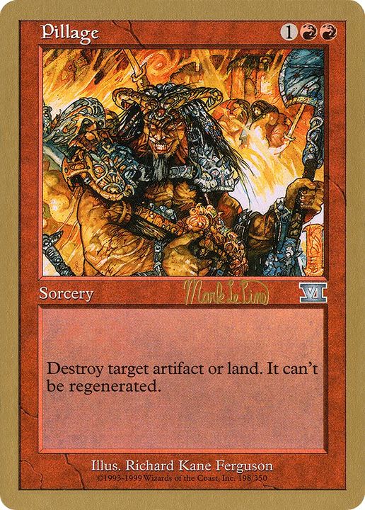 Pillage in the group Magic the Gathering / Types / Colors / Red at Proxyprinters.com (74192)