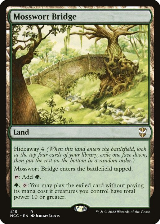 Mosswort Bridge in the group Magic the Gathering / Types / Colors / Colorless at Proxyprinters.com (74194)