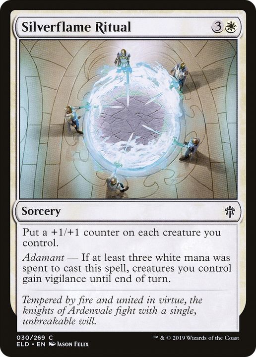 Silverflame Ritual in the group Magic the Gathering / Types / Colors / White at Proxyprinters.com (74195)