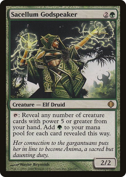 Sacellum Godspeaker in the group Magic the Gathering / Sets / Shards of Alara at Proxyprinters.com (74196)