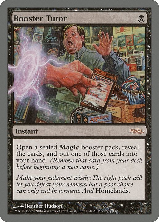 Booster Tutor in the group Magic the Gathering / Types / Colors / Black at Proxyprinters.com (74208)