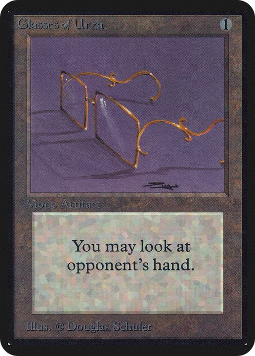 Glasses of Urza in the group Advanced search at Proxyprinters.com (74246)