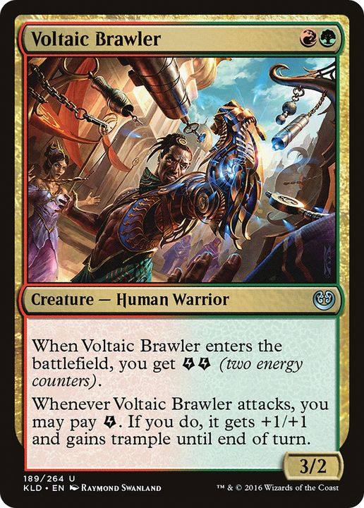 Voltaic Brawler in the group Magic the Gathering / Types / Colors / Multicolors / G, R at Proxyprinters.com (74259)