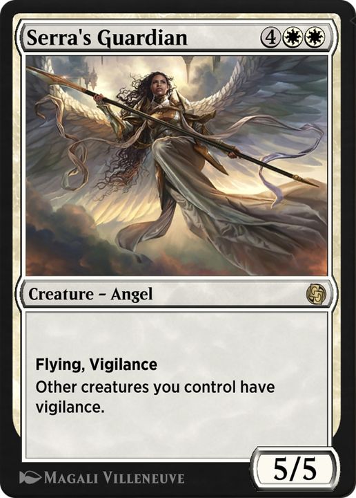 Serra's Guardian in the group Magic the Gathering / Types / Colors / White at Proxyprinters.com (74268)