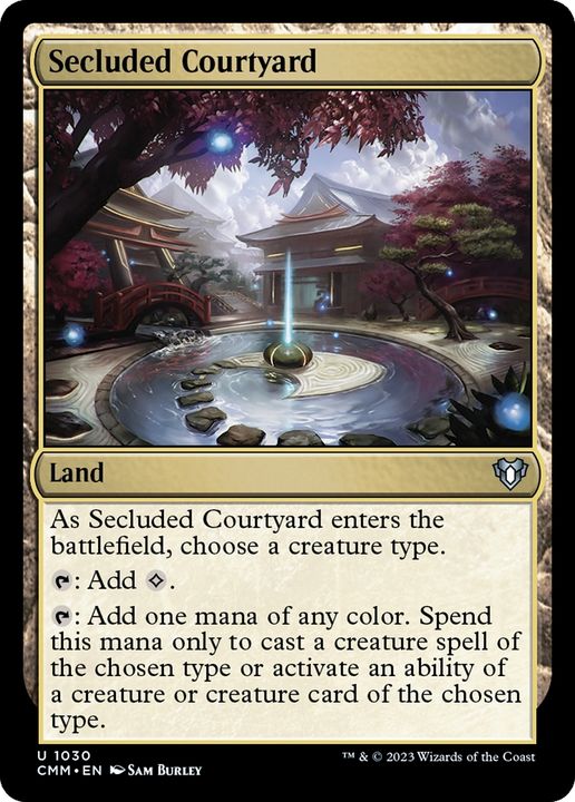 Secluded Courtyard in the group Magic the Gathering / Sets / Commander Masters at Proxyprinters.com (74279)