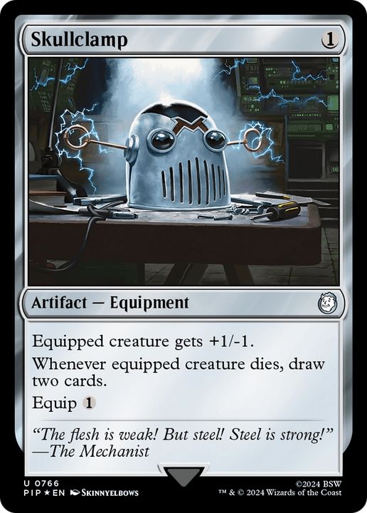 Skullclamp in the group Magic the Gathering / Types / Artifacts / Artifact at Proxyprinters.com (74294)