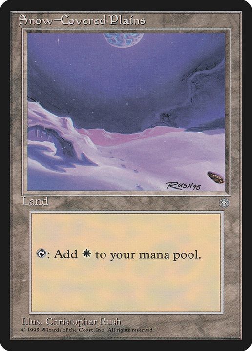 Snow-Covered Plains in the group Magic the Gathering / Sets / Iconic Masters at Proxyprinters.com (74329)