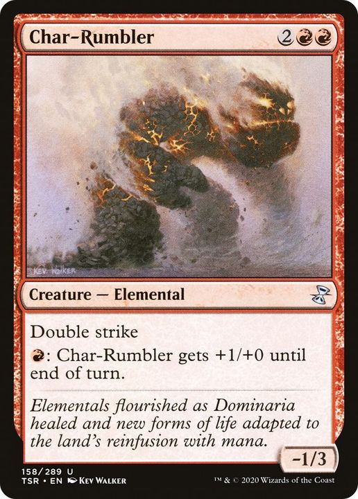 Char-Rumbler in the group Magic the Gathering / Types / Colors / Red at Proxyprinters.com (7434)