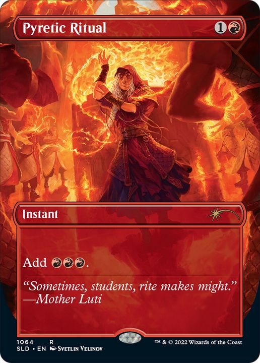 Pyretic Ritual in the group Magic the Gathering / Types / Colors / Red at Proxyprinters.com (74350)