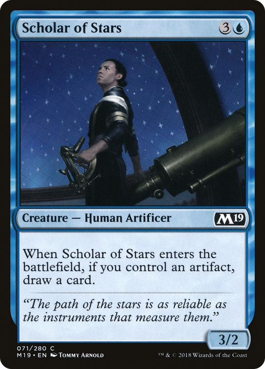 Scholar of Stars in the group Magic the Gathering / Sets / Core Set 2019 at Proxyprinters.com (74359)