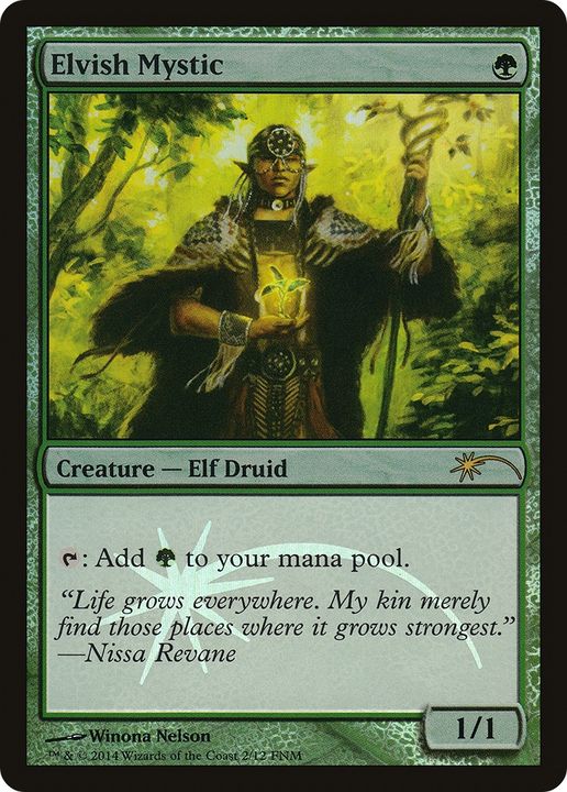 Elvish Mystic in the group Magic the Gathering / Types / Colors / Green at Proxyprinters.com (74388)