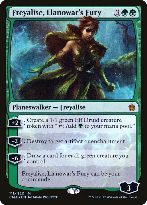 Freyalise, Llanowar's Fury in the group Advanced search at Proxyprinters.com (74394)