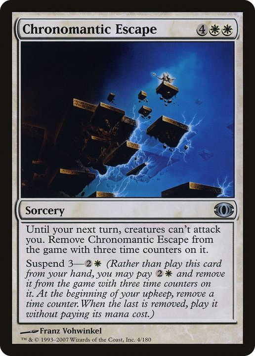 Chronomantic Escape in the group Magic the Gathering / Types / Colors / White at Proxyprinters.com (74399)