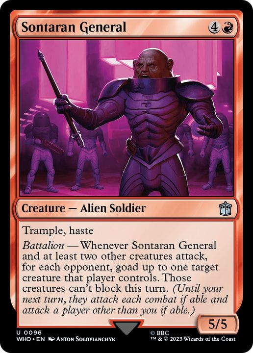 Sontaran General in the group Advanced search at Proxyprinters.com (74410)