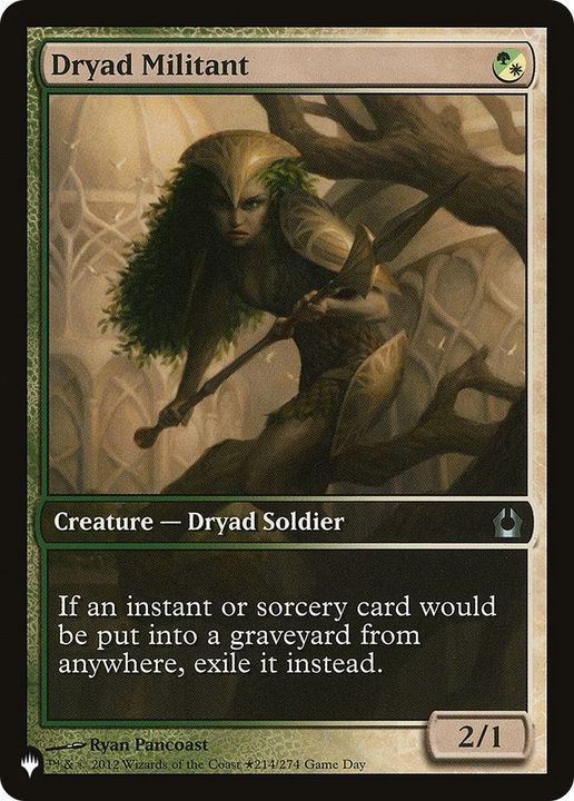 Dryad Militant in the group Advanced search at Proxyprinters.com (7444)