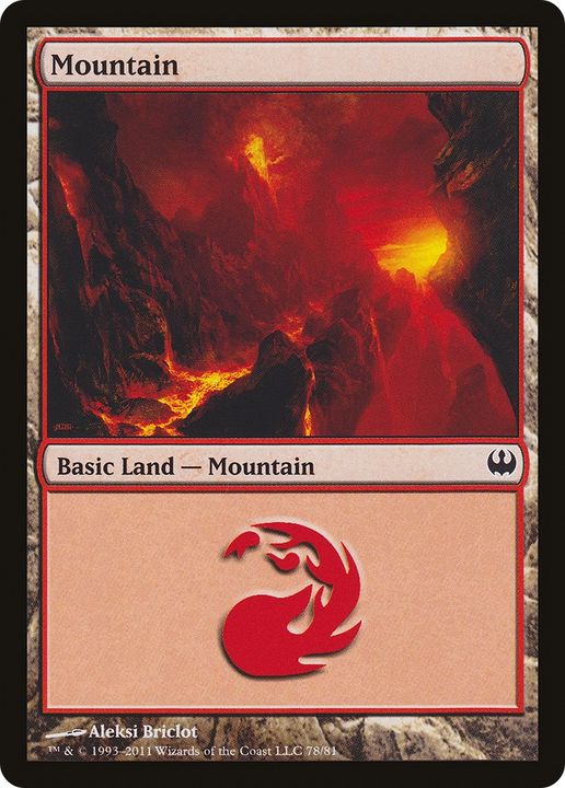 Mountain in the group Magic the Gathering / Types / Land / Mountain at Proxyprinters.com (74457)