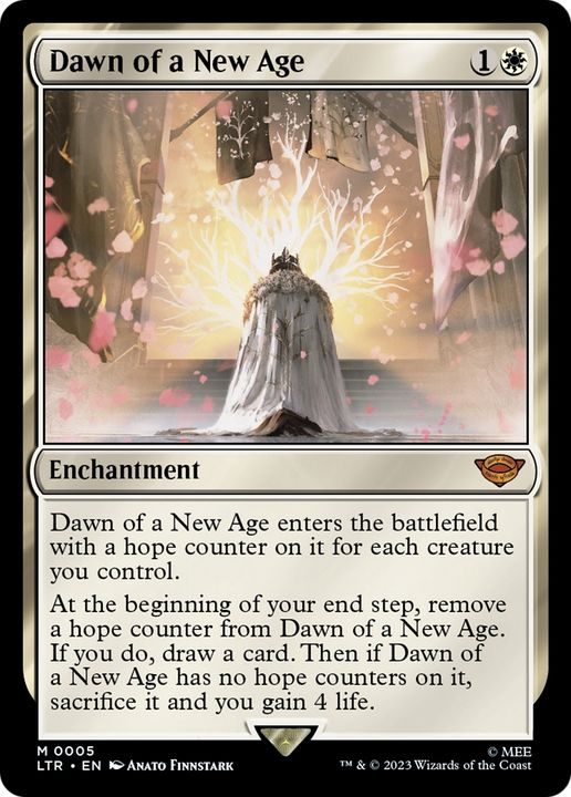 Dawn of a New Age in the group Magic the Gathering / Types / Enchantment / Enchantment at Proxyprinters.com (74463)