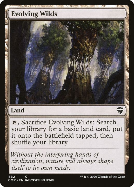 Evolving Wilds in the group Magic the Gathering / Types / Colors / Colorless at Proxyprinters.com (74467)